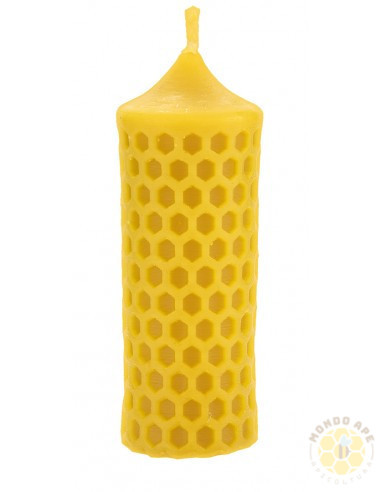 STAMPO PER CANDELA IN SILICONE PICCOLO CILINDRO CON CELLE