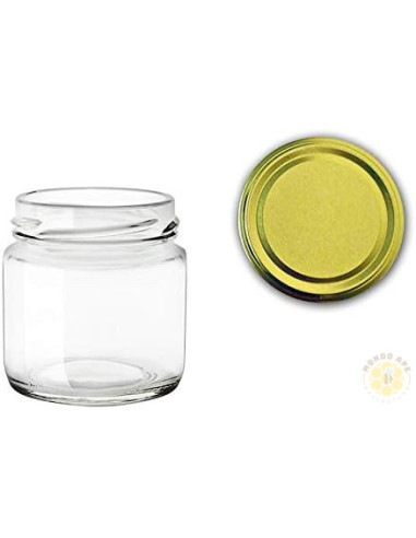 Vasetto in Vetro Monodose 50 Grammi (41 cc) con Capsula – Vasetto Singolo