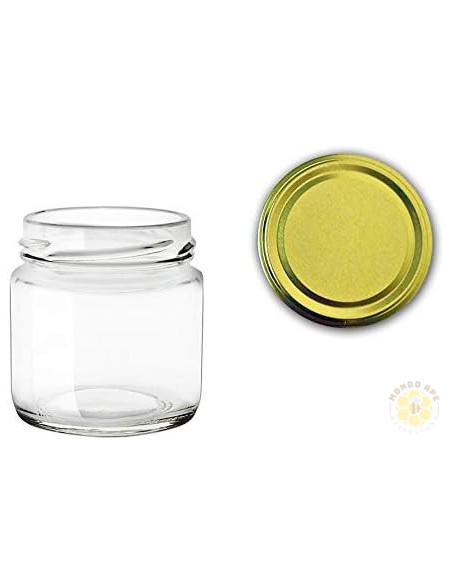 Vasetto in Vetro Monodose 50 Grammi (41 cc) con Capsula – Vasetto Singolo