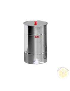 Maturatore Lega per Miele 50 kg in Acciaio Inox con Rubinetto