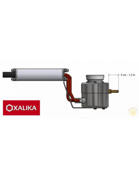 TUBO DIFFUSORE CORTO PER I SUBLIMATORI OXALIKA PRO EASY E OXALIKA PRO FAST