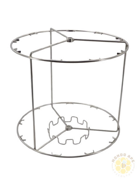 CESTELLO SMIELATORE RADIALE INOX VARIE MISURE