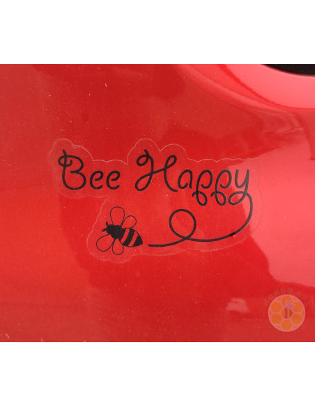 ADESIVO IN VINILE BEE HAPPY