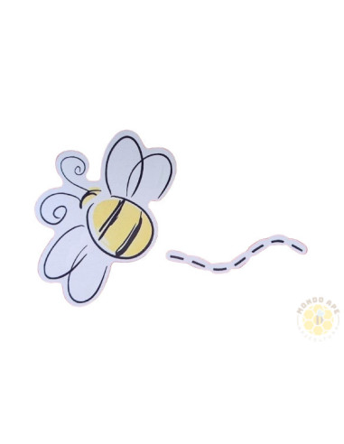 ADESIVO IN VINILE DISEGNO APE 