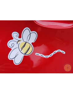 ADESIVO IN VINILE DISEGNO APE  2