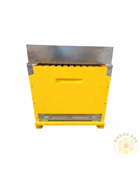 ARNIA CUBO 10 FAVI DB VERNICIATA CON FONDO ANTIVARROA E TELAINI | MONDO APE