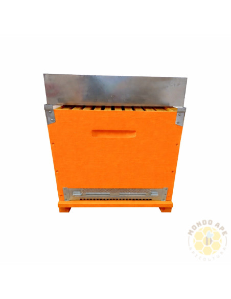 ARNIA CUBO 10 FAVI DB VERNICIATA CON FONDO ANTIVARROA E TELAINI | MONDO APE