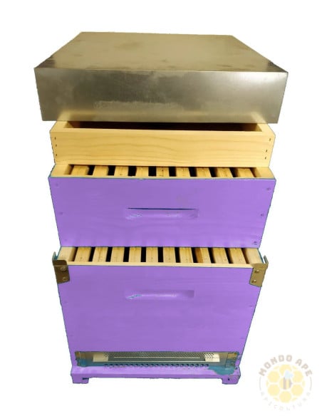 ARNIA BOX CUBO VERNICIATA COMPLETA CON MELARIO E TELAINI | MONDO APE