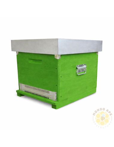 ARNIA BOX VERNICIATA SENZA MELARIO CON FONDO ANTIVARROA ASSEMBLATA | MONDO APE