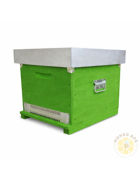 ARNIA BOX VERNICIATA SENZA MELARIO CON FONDO ANTIVARROA ASSEMBLATA | MONDO APE