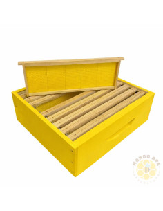 MELARIO PER ARNIA A 10 FAVI COMPLETO DI 9 TELAINI CON FOGLIO CEREO | MONDO APE 2