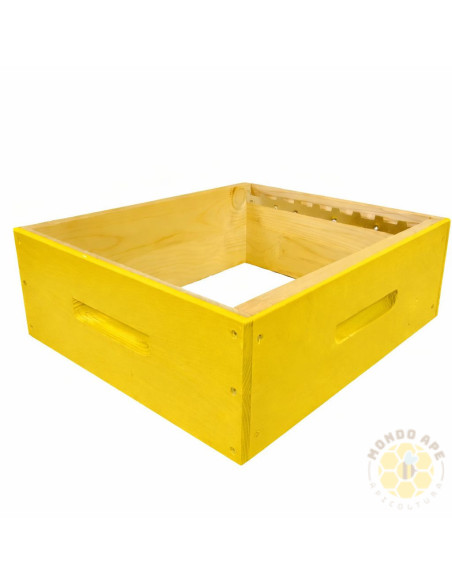 Melario verniciato con distanziatore a 9 tacche e maniglie altezza 17cm