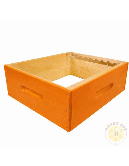 Melario verniciato con distanziatore a 9 tacche e maniglie altezza 17cm