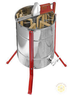 Smelatore inox radiale - manuale - per 4 favi