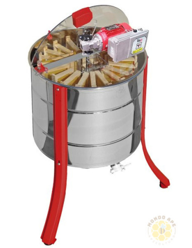 SMIELATORE TUCANO MOTORIZZATO RADIALE 20 FAVI INOX A SCARICO TOTALE LEGA