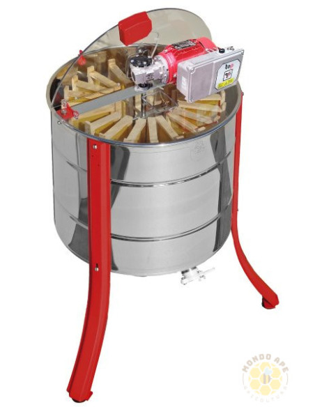 SMIELATORE TUCANO MOTORIZZATO RADIALE 20 FAVI INOX A SCARICO TOTALE LEGA