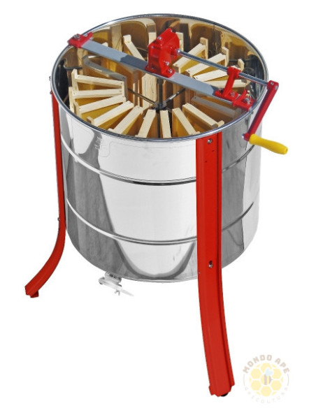 SMIELATORE TUCANO MANUALE RADIALE 20 FAVI INOX A SCARICO TOTALE LEGA