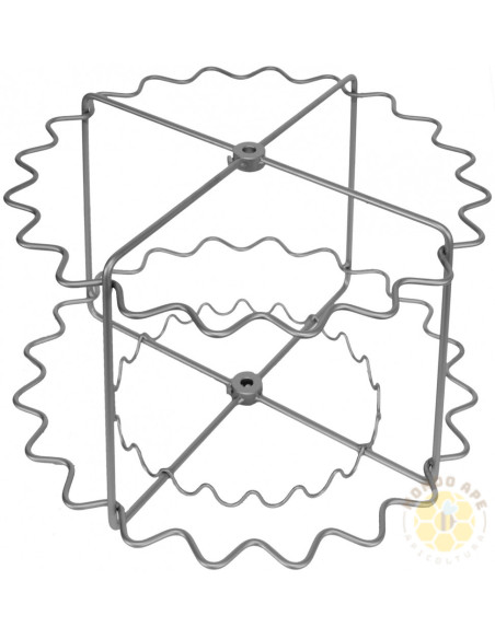 SMIELATORE TUCANO MANUALE RADIALE 20 FAVI INOX A SCARICO TOTALE LEGA