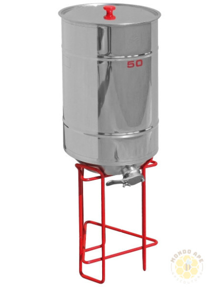 MATURATORE PROFESSIONALE 50 KG INOX AISI 304 SCARICO TOTALE RUBINETTO Ø 40 | LEGA