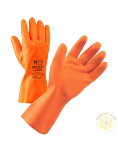 GUANTI IN LATTICE PER APICOLTURA E SMIELATURA CON INTERNO FLOCCATO | MONDO APE