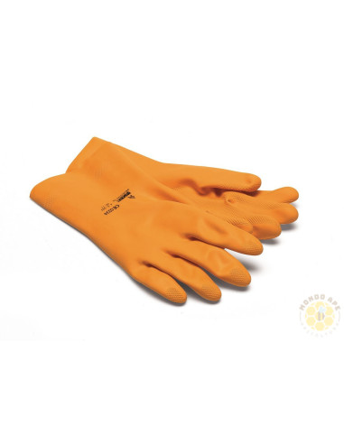GUANTI IN LATTICE PER APICOLTURA E SMIELATURA CON INTERNO FLOCCATO | MONDO APE