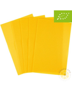 FOGLI CEREI DA NIDO BIOLOGICI IN CERA ITALIANA 5 KG | MONDO APE 2