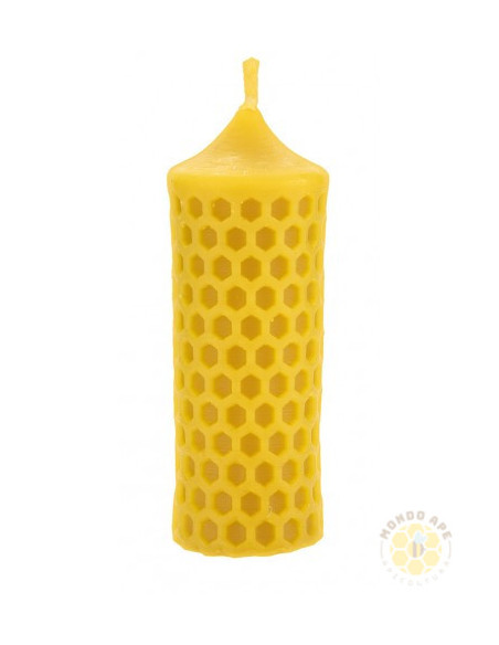 STAMPO PER CANDELA IN SILICONE PICCOLO CILINDRO CON CELLE