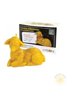 STAMPO PER CANDELA IN SILICONE AGNELLO PASQUALE
