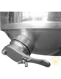 MATURATORE PROFESSIONALE 100 KG INOX AISI 304 SCARICO TOTALE CON SUPPORTO | LEGA 2