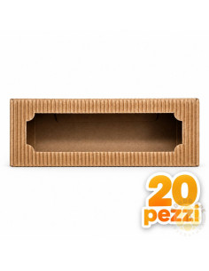 SCATOLA PER 3 VASETTI DA 130 GRAMMI 20 PEZZI
