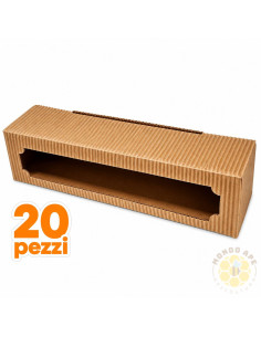 SCATOLA PER 4 VASETTI MONODOSE DA 50 GRAMMI 20 PEZZI