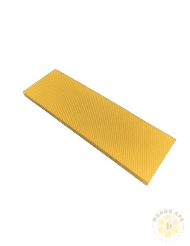 FOGLI CEREI OPERCOLO DA MELARIO 41X13 CM 9 FOGLI DA 50G ALTA QUALITÀ | MONDO APE