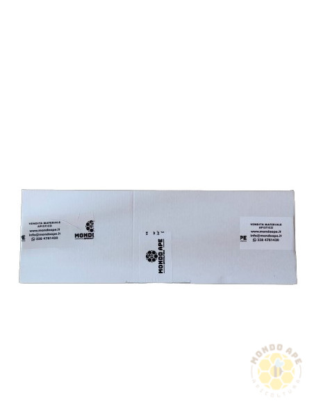 CONFEZIONE CON 9 FOGLI CEREI DA MELARIO DI OPERCOLO ITALIANO