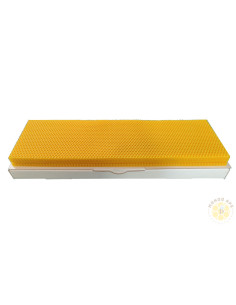 FOGLI CEREI DA MELARIO 41X13 CM IN PURA CERA D’API ITALIANA 9 FOGLI | MONDO APE