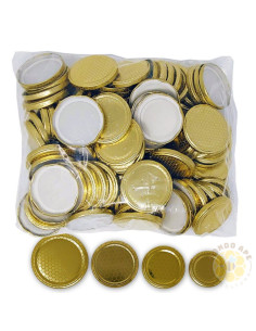 SACCHETTO 100 CAPSULE PER VASETTI DI MIELE 4 MISURE DISPONIBILI | MONDO APE 2