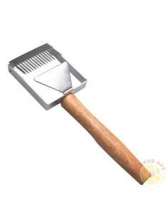 FORCHETTA PER DISOPERCOLARE INOX CON MANICO IN LEGNO | MONDO APE 2