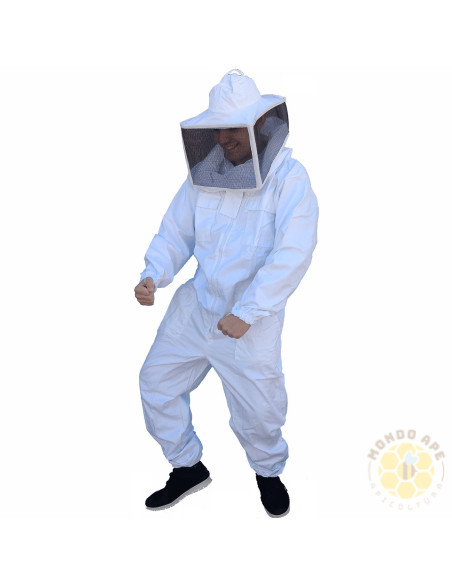 Maschera quadrata con tuta