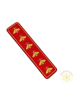 SIGILLO DI GARANZIA API DORATE PER VASETTO MIELE ROSSO 5x1 2 cm 1000 