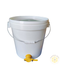 SECCHIO MATURATORE 40 KG CON RUBINETTO IN PLASTICA ALIMENTARE 