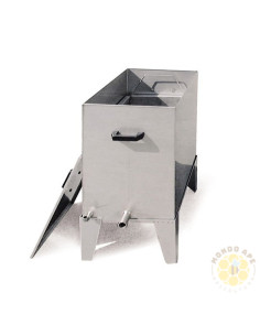 SCERATRICE INOX A VAPORE PER 16 FAVI DA NIDO