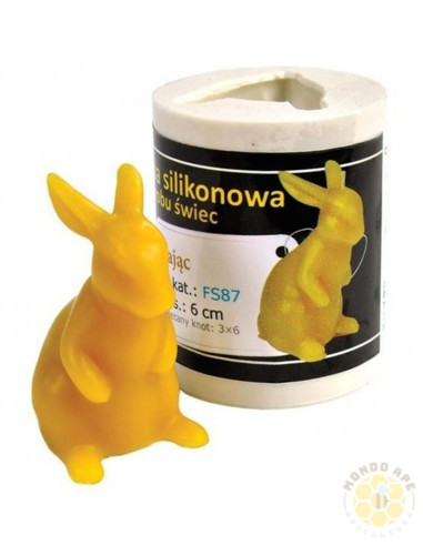 STAMPO PER CANDELA IN SILICONE LEPRE