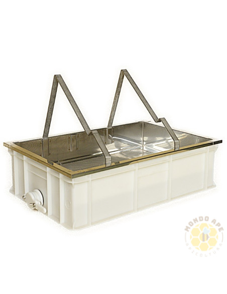BANCO DA TAVOLO PER DISOPERCOLARE IN PLASTICA CON FILTRO INOX 60X40X28 | MONDO APE