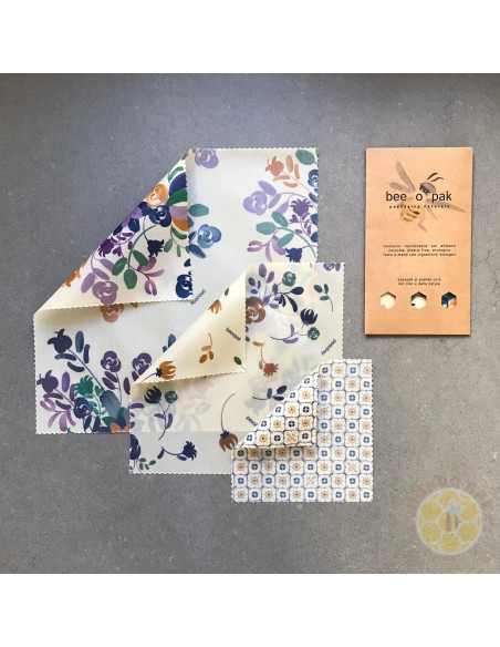 BEEOPAK SET TRIS 3 PZ SMALL MEDIUM LARGE 20X20 30X30 40X40 | MONDO APE