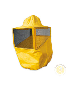 MASCHERA ASCELLARE QUADRATA APICOLTURA COTONE E RETE | MONDO APE