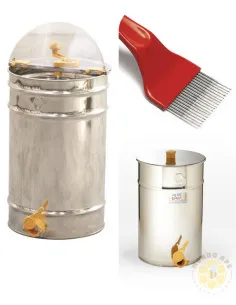 KIT SMELATURA 4 FAVI CON MATURATORE INOX 50 KG | MONDO APE