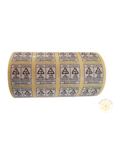 ETICHETTE ADESIVE CODICI RICICLO 20X22 MM | MONDO APE