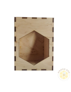 CONFEZIONE IN LEGNO PER VASETTO MIELE DA 1000G | MONDO APE 2