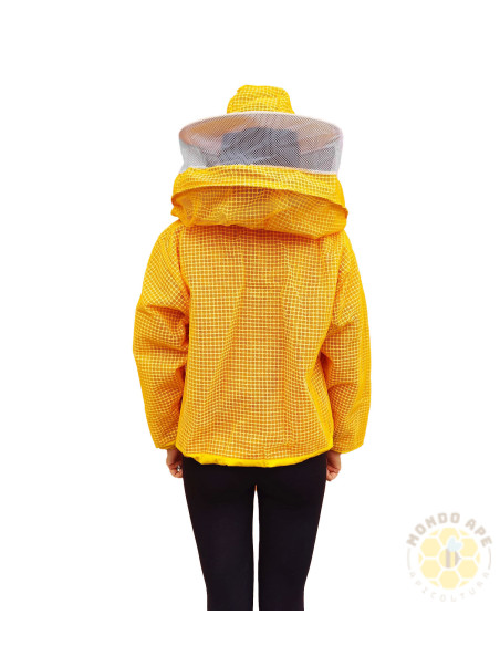 CAMICIOTTO 3 STRATI VENTILATO CON MASCHERA ROTONDA A CAPPELLO | MONDO APE