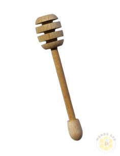 Servimiele antigoccia in legno piccolo da 9cm