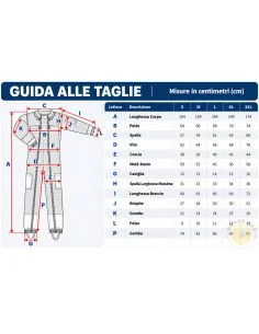 TUTA LEGA “ASTRONAUTA” PROFESSIONAL VENTILATA CON MASCHERA | LEGA 2